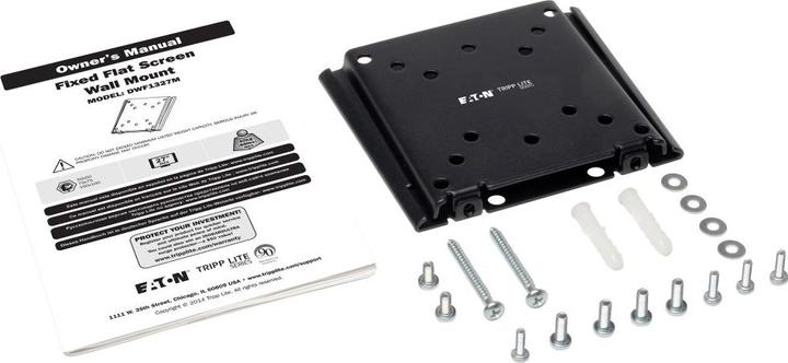 Actual product image Eaton Fixed Wall Mount for 33.02cm 13inch to 68.58cm 27inch TVs and Monitors (Wall, 27", 39 kg)