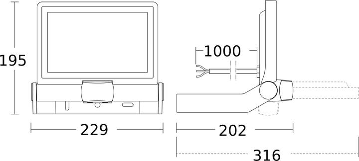 Image du produit Steinel Xled One (2550 lm, IP44)