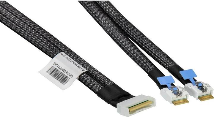 Image du produit Supermicro CBL-MCIO-1255S4Y MCIO x8 vers 2 SlimSAS x4, 55cm