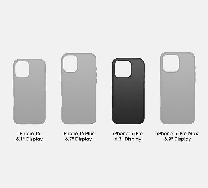Actual product image OtterBox Screen Protector Glass (1 Piece, Apple iPhone 16 Pro)