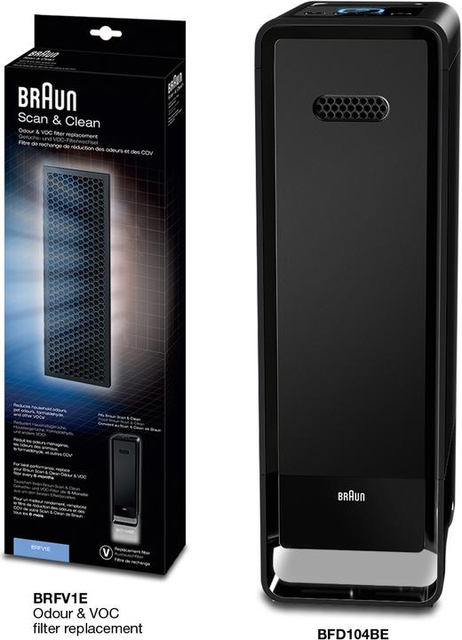 Produktbild Braun BRFV1E Enthält 1 Geruchs und VOC- Ersatzfilter (1 x)