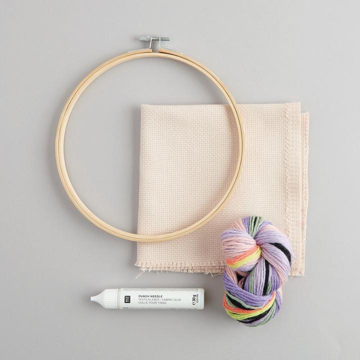 Actual product image Rico Design Punch Needle Packung, Schmetterling