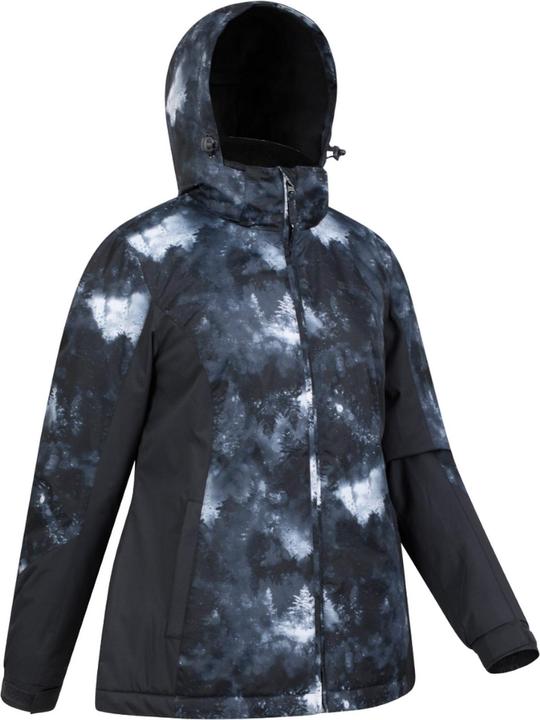 Actual product image Mountain Warehouse Womens/Ladies Dawn II Printed Ski Jacket (36 D)