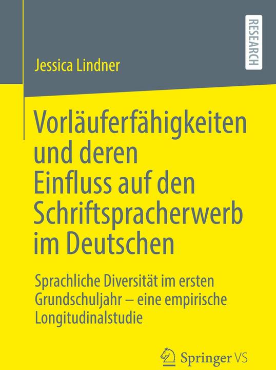 Produktbild Lindner:Vorläuferfähigkeiten und deren (Deutsch, Jessica Lindner)