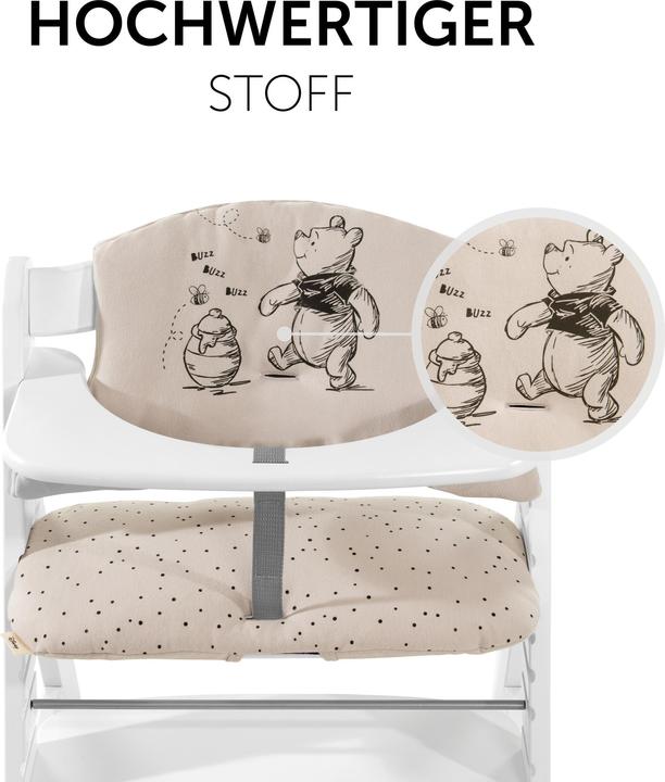 Image du produit Hauck Highchair Pad Select Winnie the Pooh Beige