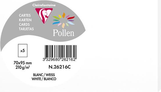 Actual product image Pollen Cards (7 g/m², 2560 x, Special)