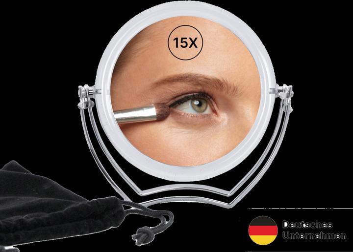 Miroir de voyage sur pied