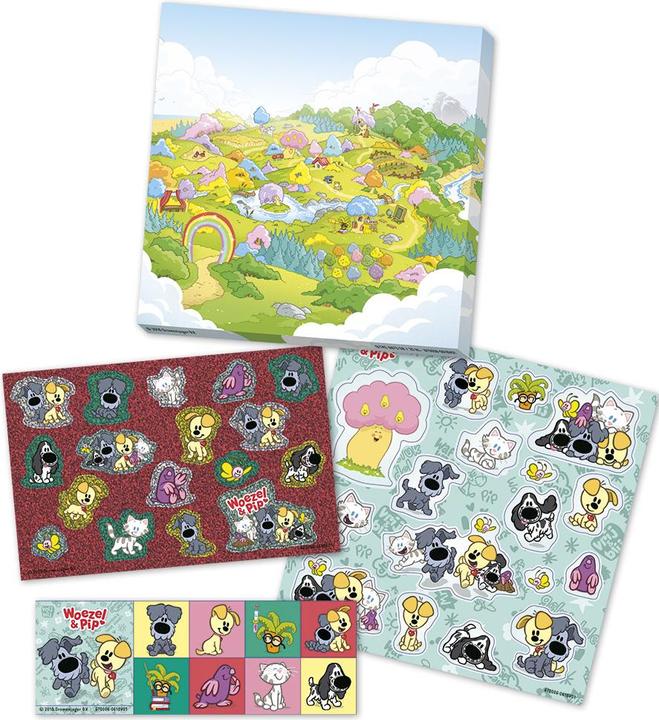 Actual product image Totum Woezel & Pip sticker set