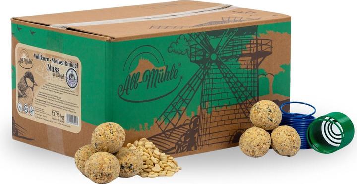 Actual product image Lyra Pet Tit dumplings from the ALB-MÜHLE without net wholemeal & nut + 2 dispensers (150 x)