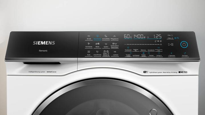 Produktbild Siemens iQ700, Waschtrockner, 10.5/6 kg, 1400 U/min., WN54C2A90