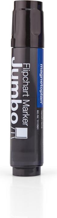 Produktbild Magnetoplan JUMBO - Flipchart Marker (Schwarz, 10 mm, 4 x)