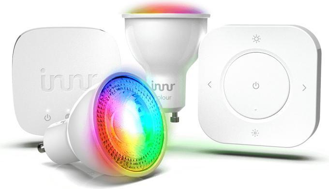 Produktbild Innr Starter Kit Spot SK 230 C-2 colour - EU version (GU10, 6 W, 350 lm, 1 x, G)