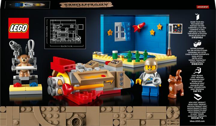 Image du produit LEGO Ideas Abenteuer im Astronauten-Kinderzimmer 40533 (40533, LEGO Ideas)