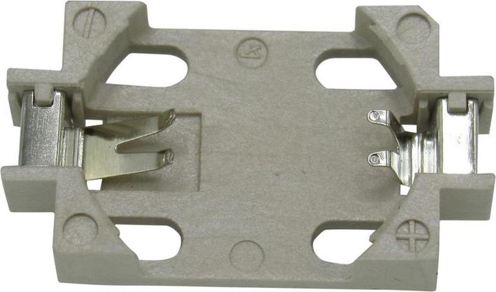 Actual product image RND Components Battery holder 1x CR2032 push-through mounting