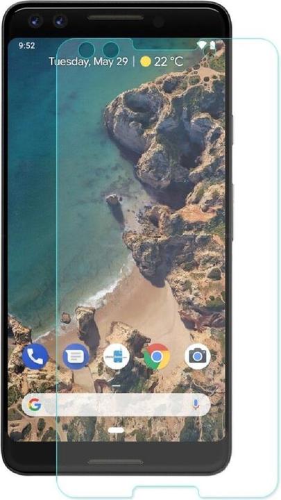Actual product image Protectorking 3x real tempered 9H armoured glass 3D CLEAR (3 Piece, Google Pixel 3)