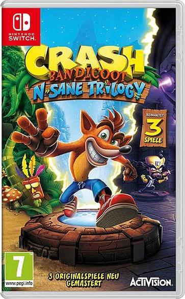 Actual product image Activision Crash Bandicoot - N' Sane Trilogy (Switch, DE)