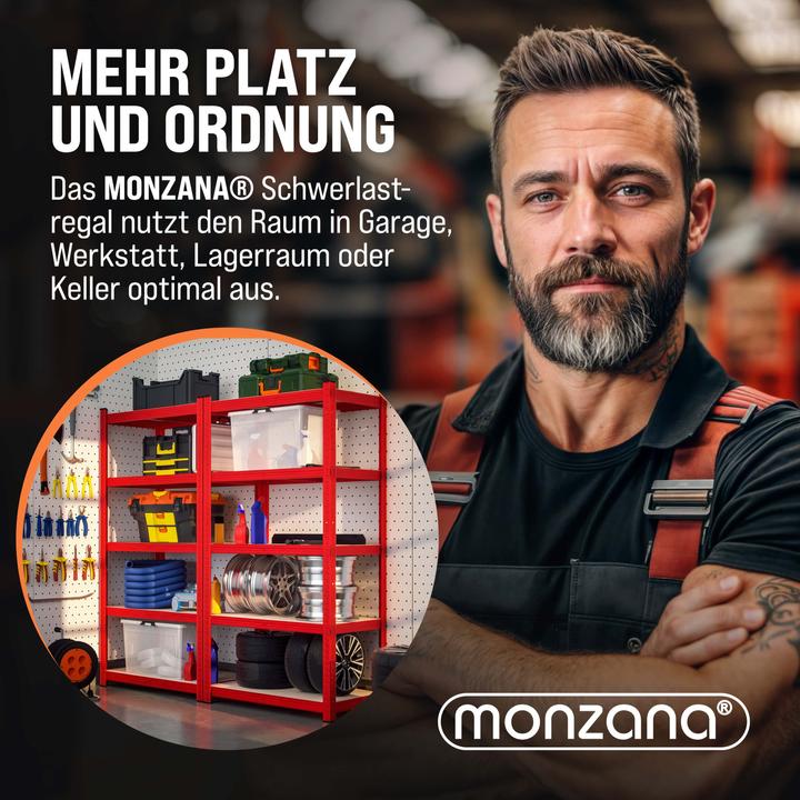 Actual product image Monzana Heavy duty shelf