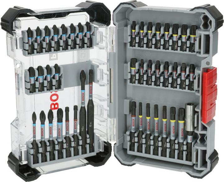 Produktbild Bosch Professional Zubehör PRO Impact Schrauberbit-Set (PH1, PH2, PH2R, PH3, T10, T15, T20, T25, T30, T40)