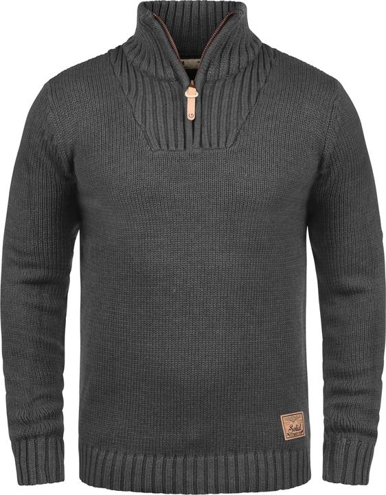 Immagine prodotto Solid Petro Maglione In Maglia Grossa Pullover Maglieria Da Donna Con Collo AltoStampa (M)
