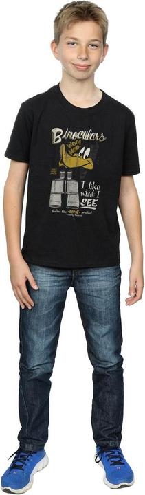 Actual product image Looney Tunes Boys Daffy Duck Binoculars T-Shirt (128)
