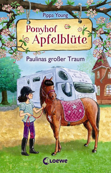 Actual product image Ponyhof Apfelblüte 14 - Paulinas grosser Traum (German, Saeta Hernando, Sandra Margineanu, Pippa Young, 2019)