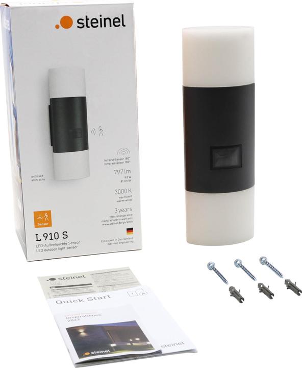 Image du produit Steinel Luminaire mural d'extérieur L 910 (755 lm)