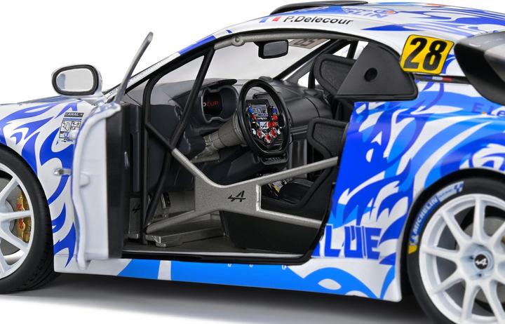 Actual product image Solido 1:18 Alpine A110 Rally #28 white