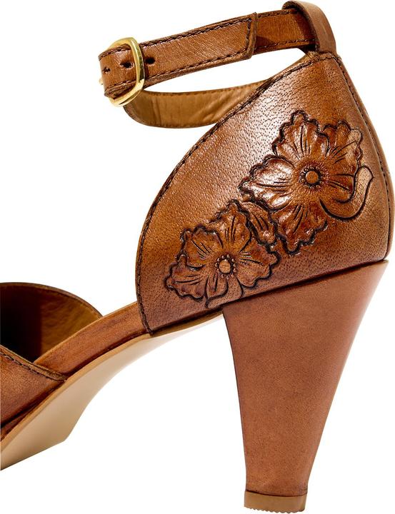 Produktbild Joe Browns Floral Embossed Leather Heels (41)
