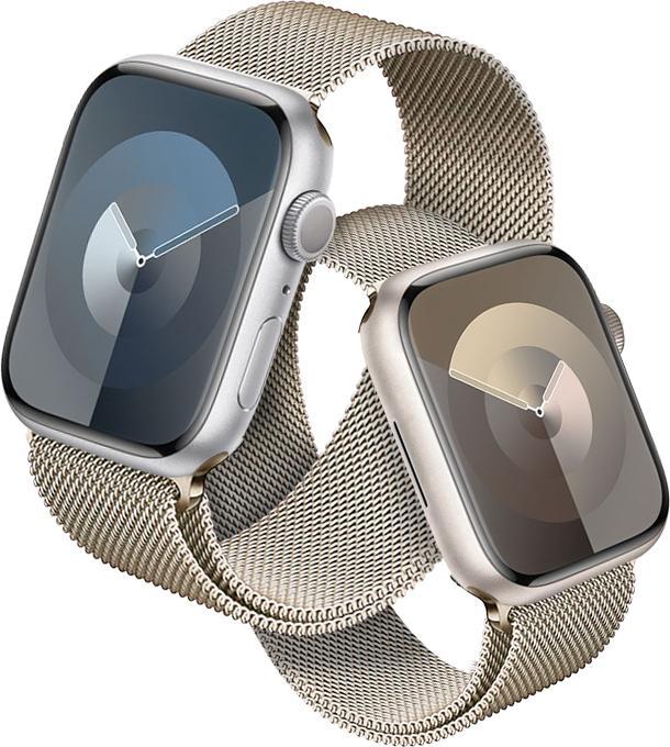 Image du produit Crong Milano Steel – Edelstahlarmband für Apple Watch 42/44/45/49 mm (Champagner) (Acier inoxydable)