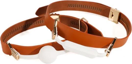 Produktbild Lockink BallGag & Gagbite Set braun