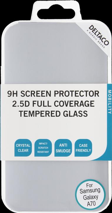 Actual product image Deltaco SCRN-A70 mobile phone screen/back protector Clear screen protector Samsung 1 pc(s) (1 Piece, Samsung Galaxy A70)