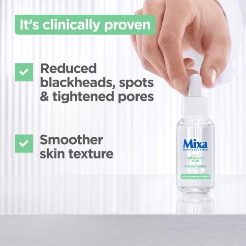 Immagine prodotto Mixa Siero anti-imperfezioni all'acido salicilico e niacinamide (30 ml)