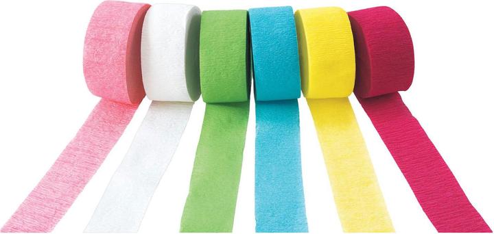 Actual product image Colorations Crepe paper garland set 2, set of 6 (6 x)