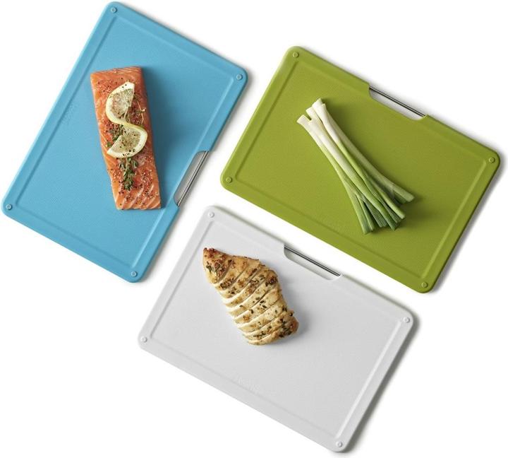 Joseph Joseph Folio Slim 3-piece shelf-hanging chopping board set