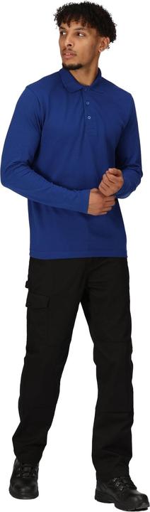 Actual product image Regatta Mens Pro Long-Sleeved Polo Shirt (S)