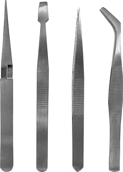 Actual product image Paulimot Modellbau-Pinzetten-Set, 4-teilig