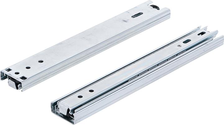 Produktbild BGS Schubladen-Laufschienen | für Metall-Werkzeugkoffer Art. 3312 | 2-tlg.