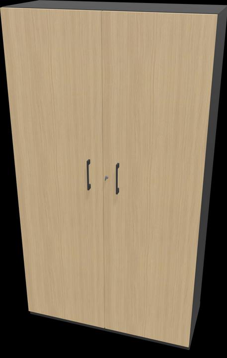 Oak decor bleached, Dark grey