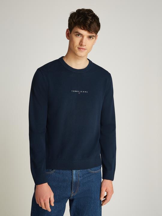 Actual product image Tommy Jeans Tjm Linear Small Chest Sweater (M)