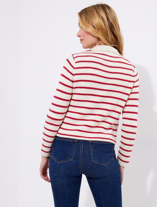 Actual product image Joe Browns Striped Collared Cardigan (38)