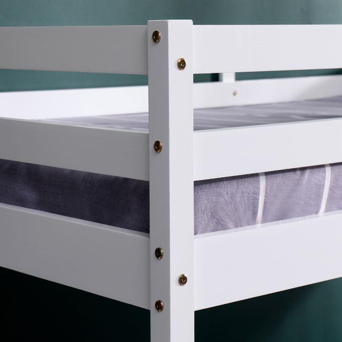 Actual product image Swisshandel24 Lilly loft bed 90x200 cm / 140x200 cm, white (140 x 200)