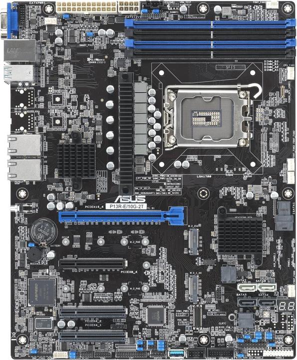 Immagine prodotto ASUS P13R-E/10G-2T ATX 1x LGA 1700 DDR5 2x10G ASMB11 (LGA 1700, Intel C266, ATX)