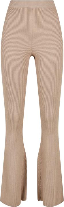 Urban Classics Ladies Rib Knit Bootcut Leggings - 16766