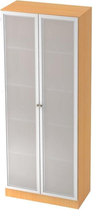 Actual product image kaiserkraft FINO - glass door cabinet (80 x 42 x 200.5 cm)