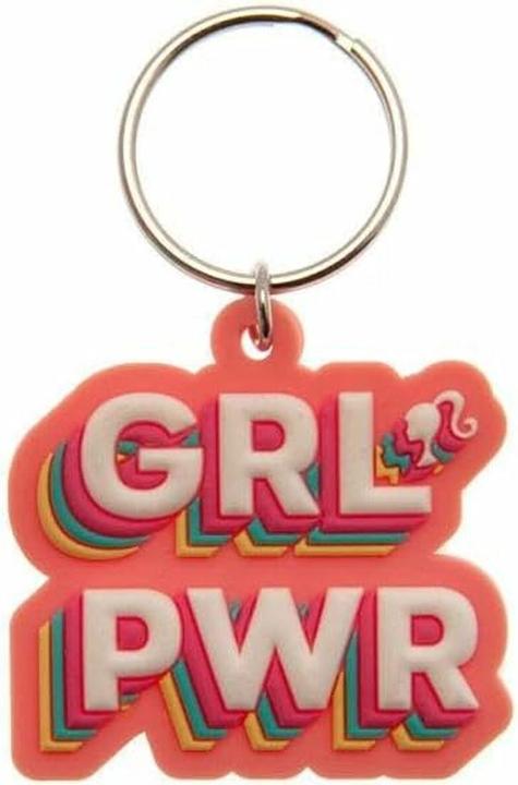 Pyramid BARBIE - Porte-Clés Caoutchouc - Girl Power