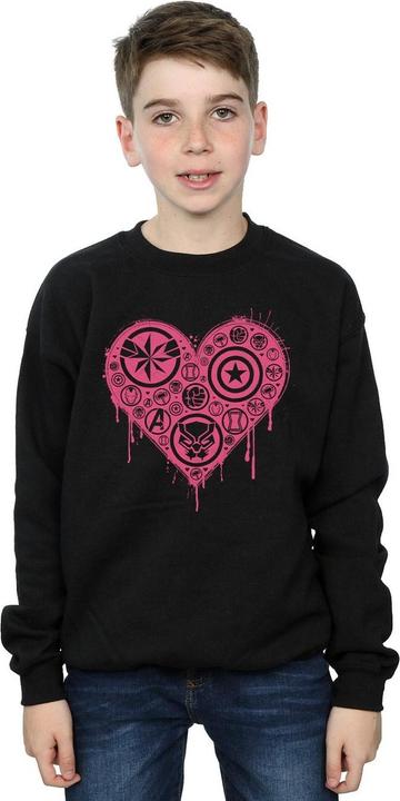 Immagine prodotto I Heart Avengers Felpa Ragazzi (152, 158)