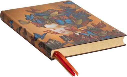 Produktbild Paperblanks Softcover Flexi Notizbuch Madame Butterfly (Liniert, Weicher Einband)
