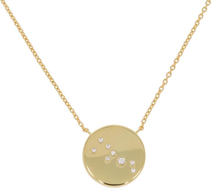 Actual product image Sif Jakobs Zodiaco bull necklace gold plated (925 Sterling silver, 48 cm)
