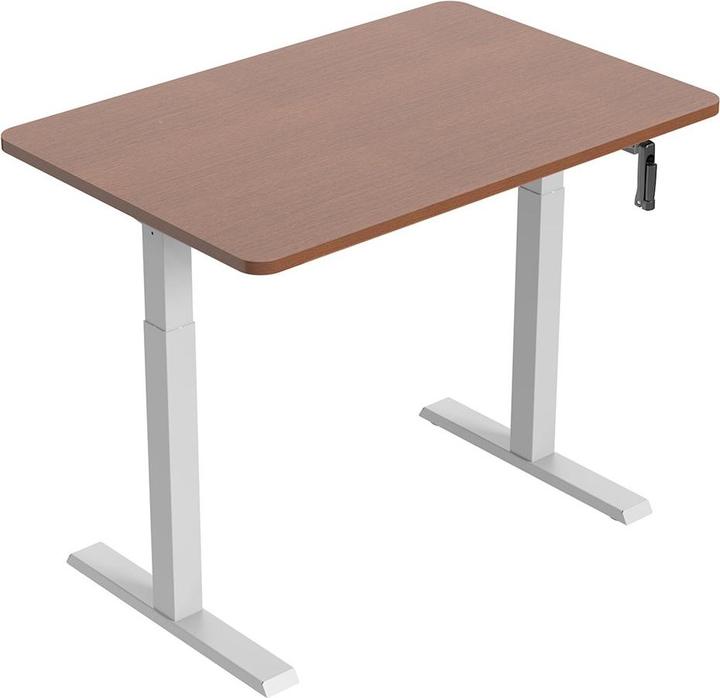 Immagine prodotto Ergo Office Scrivania Sit-stand Struttura della scrivania Scrivania manuale regolabile in altezza max. 123 cm