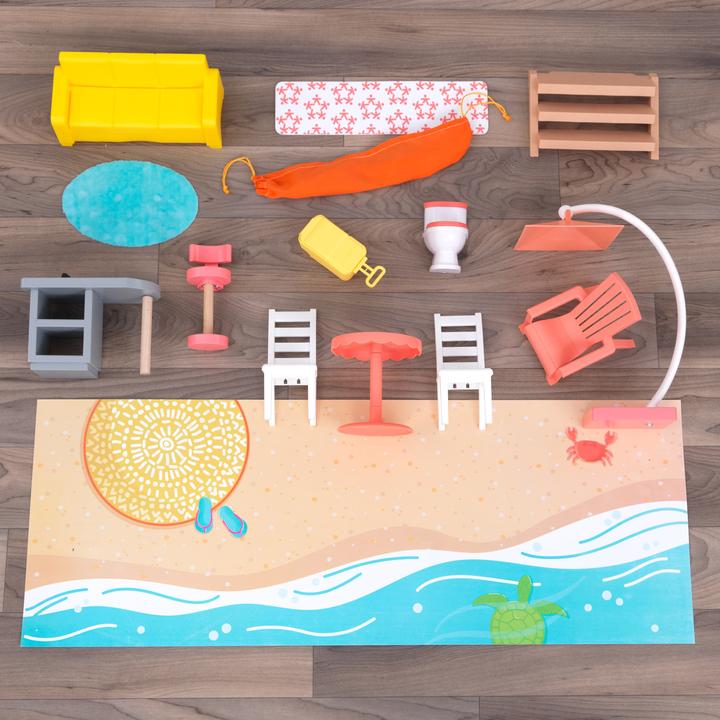 Immagine prodotto KidKraft Divertimento sulla ruota panoramica della casa sulla spiaggia